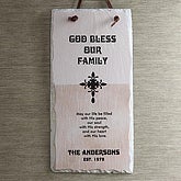 Bless Our Family© Personalized Slate Plaque