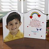 Rainbow Smiles© Bi-Fold Photo Plaque