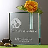 Our Friendship Blooms© Personalized Bud Vase