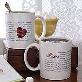 My Mother's Love© Personalized Coffee Mug