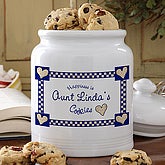 Happiness Is Cookies© Personalized Cookie Jar