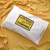 Late Night Partying© Personalized Pillowcase