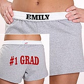 Grey Graduation Soffe® Athletic Shorts