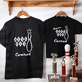 King Pin Personalized Bowling T-Shirts - Adult