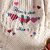Where Home Is Where You Are© Personalized Afghan
