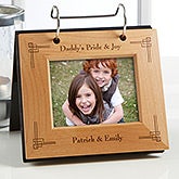 Personalized Flip Picture Album - Precious Memories Design - 5443 Personalized Flip Picture Album - Precious Memories Design - 5443