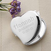 The Bridal Party169 Heart Mirror Compact