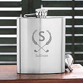 Golf Pro Personalized Golf Pocket Flask - 5493