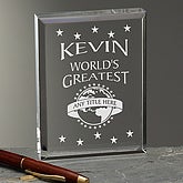 World's Greatest Engraved Keepsake