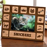 The Cat's Meow© Engraved Photo Frame
