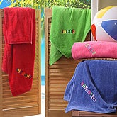 5599 - Fun In The Sun© Embroidered Beach Towels