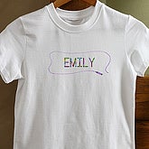 Kids Crayon Personalized Baby Bib