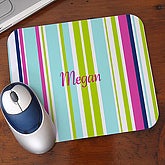 Sassy Stripe© Personalized Mouse Pad