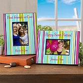 Sassy Stripe© Personalized Frame