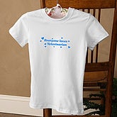 Everyone Loves ? White Fitted Tee