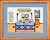 Home Sweet Home Print 8 x 10 METAL Frame