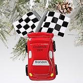 Christmas Ornaments >> Pit Stop Racing? Personalized Ornament