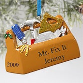 Christmas Ornaments >> Tool Time? Personalized Ornament