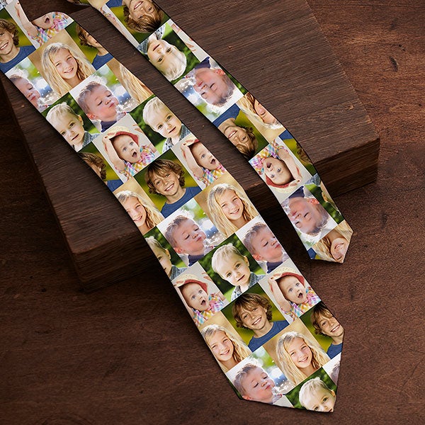 Custom Photo Collage Tie