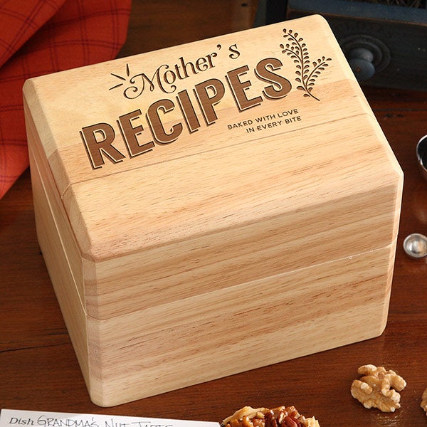Personalized Recipe Box