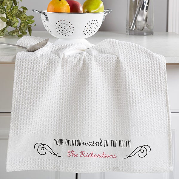 Sassy Cook Personalized Kitchen Towel Set