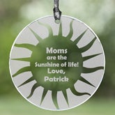 Sunshine of Life Glass Suncatcher