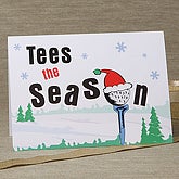 Christmas Cards >> Personalized Golf Tee Return Address Labels