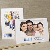 Christmas Cards >> Happy Hanukkah Personalized Greeting Card Return Address Labels
