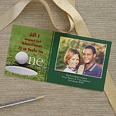 Christmas Cards >> Hole in One Personalized Golf Return Address Labels