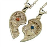 Mother & Daughter Shareable Birthstone Pendant