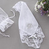 Personalized Lace Handkerchief
