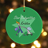 Star Babysitter© Personalized Ornament