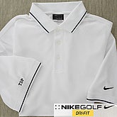 Nike Dri-FIT Embroidered Monogram Golf Polo Shirt - 6412 Nike Dri-FIT Embroidered Monogram Golf Polo Shirt - 6412