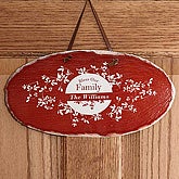 Home & Entertaining >> Bless Our Family? Personalized Slate