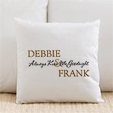 Personalized Linen Pillow