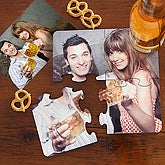 Personalized Photo Puzzle Coaster Set