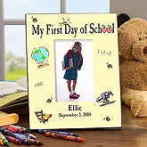 6507 - First Day of School Frame
