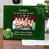 St Patrick's Day Celebration Personalized Picture Frame - 6599