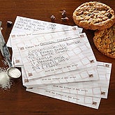 Happy Household Personalized Recipe Cards - 6644