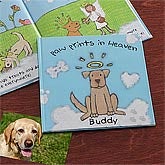 Paw Prints In Heaven© Memorial Pet Book