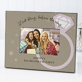 Personalized Bachelorette Party Picture Frame - Last Fling - 6727