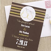 Perfect Pair Save The Date Wedding Cards