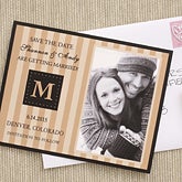 Classic Photo Save The Date Cards - Wedding Announcement