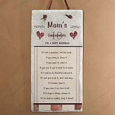 Ladies Boutique >> House Commandments? Custom Slate Plaque