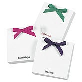 Tied With A Bow Custom Note Pad