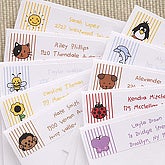 Kids Personalized Return Address Labels - Stampin' Fun - 6900