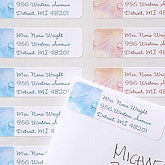 Waves & Sand Personalized Address Labels - 6903