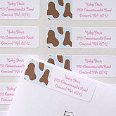 secondary_category(ies) nolink] >> Giraffe Print&copy; Return Address Labels