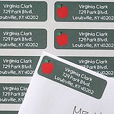 Chalkboard Teacher© Return Address Labels