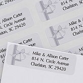 Wedding Bells Return Address Labels